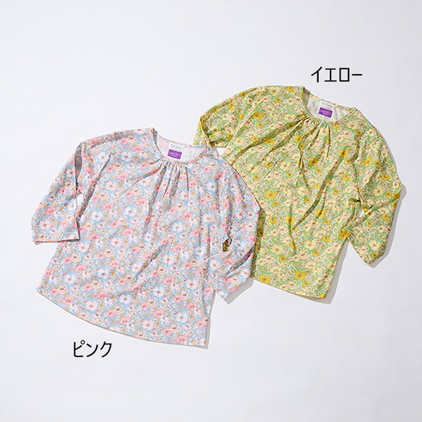 花柄プリントカットソー ｜50代60代70代のレディースファッションを